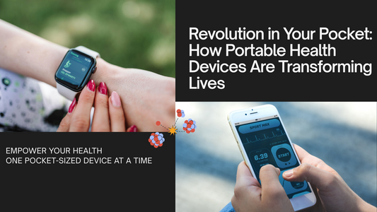 Smartwatch displaying health metrics on wrist and smartphone showing fitness data, emphasizing the role of portable health devices in personal wellness.