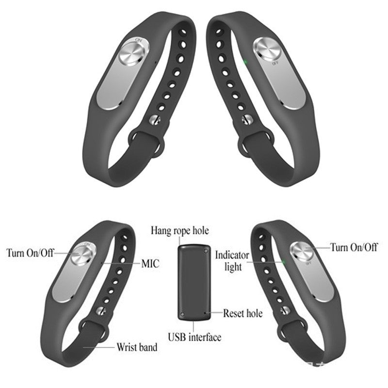 Sporty Bracelet Recorder