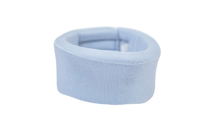 Light blue Breathable Neck Support Brace  on a white background