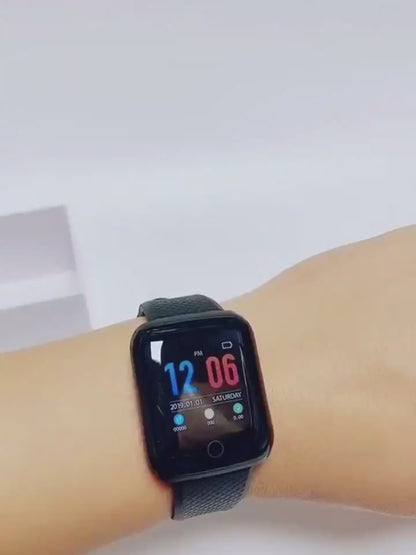  Smart Fitness Bracelet with Heart BP Monitor video 2
