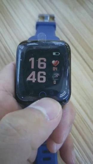  Smart Fitness Bracelet with Heart BP Monitor video 5