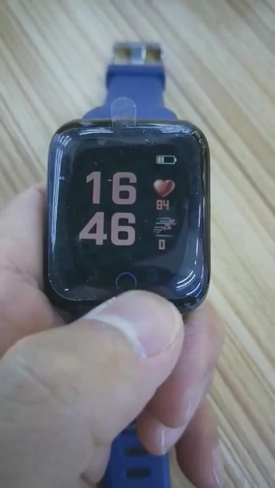  Smart Fitness Bracelet with Heart BP Monitor video 5