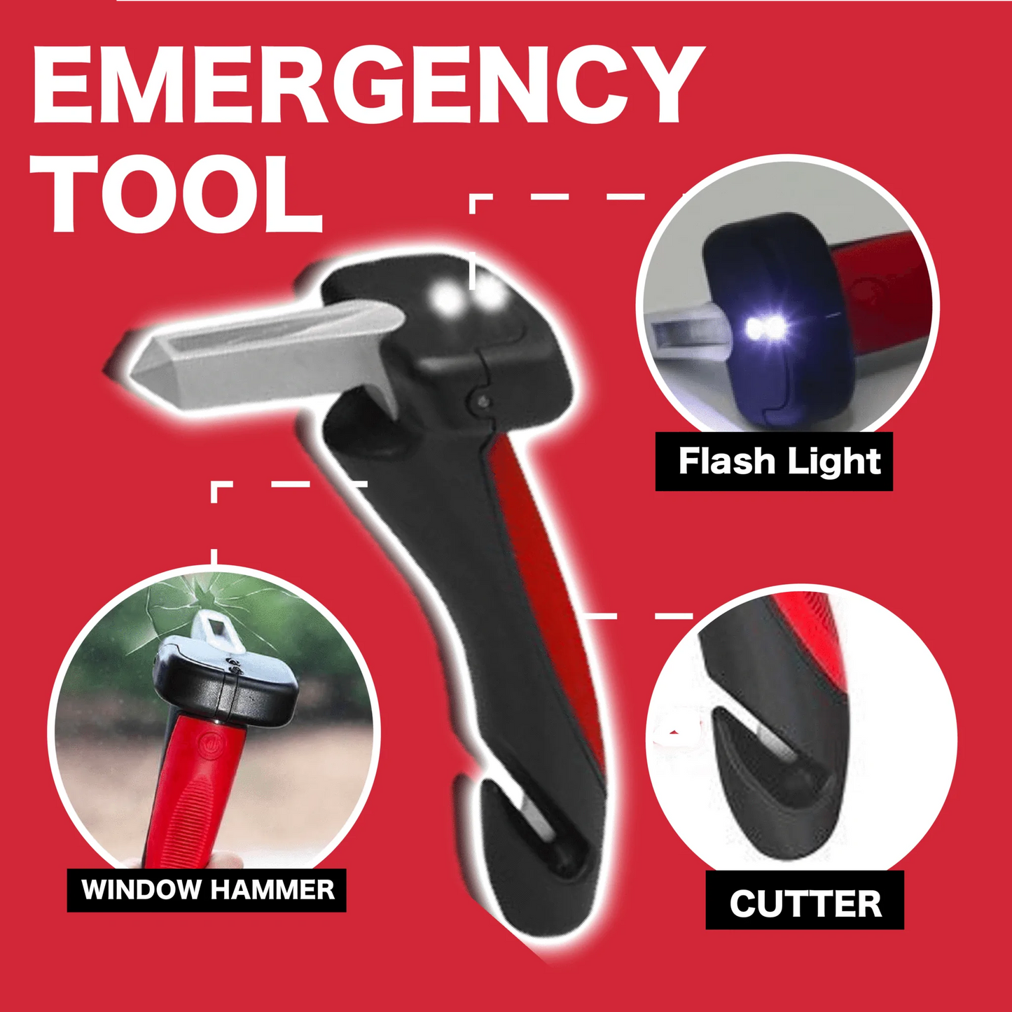 Emergency Car Handle Assist Bar